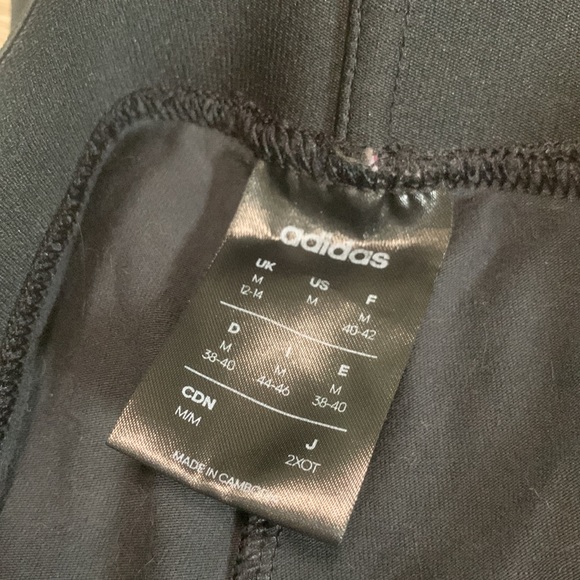 adidas essential 3-stripe leggings size M - Picture 5 of 8